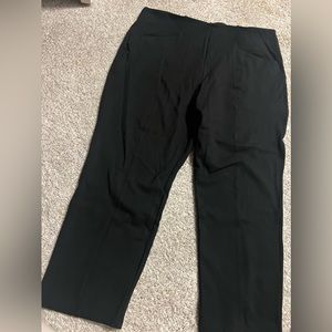 Black Old Navy Stevie Straight Taper Pants